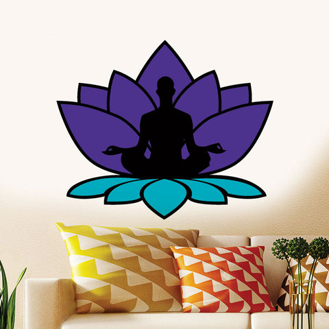 Meditating Man in Lotus