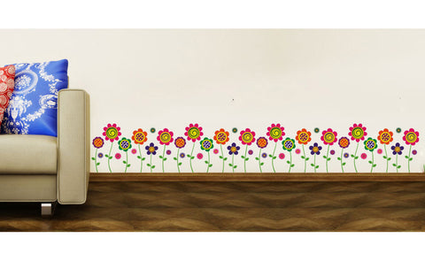 Pretty Flowers Border