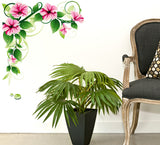 Floral Vine Morning Glowers TV Background LCE LED Border Design