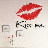 Kiss Me Red Lips Bedroom Design