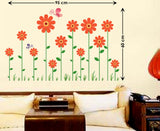 Orange Flowers Border Design