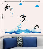 3 Jumping Dolphins