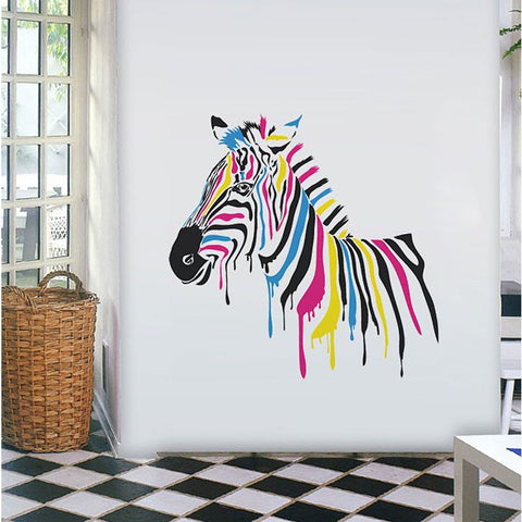 Drippy Zebra Art