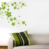 Green Floral Pattern