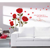 Bedroom Romantic Rose Flowers