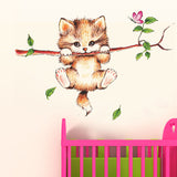 Little Catty on Branch