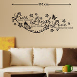 Live Laugh and Love Wall Quote Family