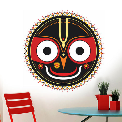 Black God Jagannatha Motif