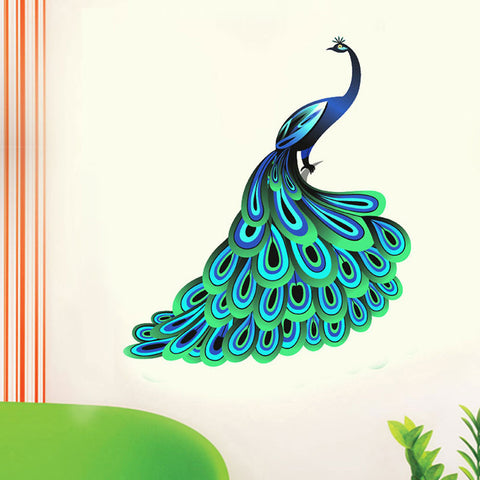 Unique Blue Peacock