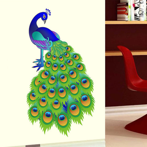 Slender Peacock Design