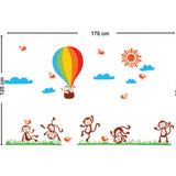 Nursery Happy Monkeys with Parachute