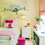 Sweet Dreams Sleeping Monkey Nursery