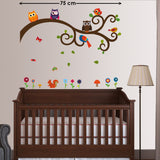 Baby Room Birds and Flowers Décor