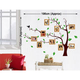 Living Room Family Photo Tree